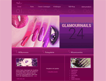 Tablet Screenshot of glamournails24.de